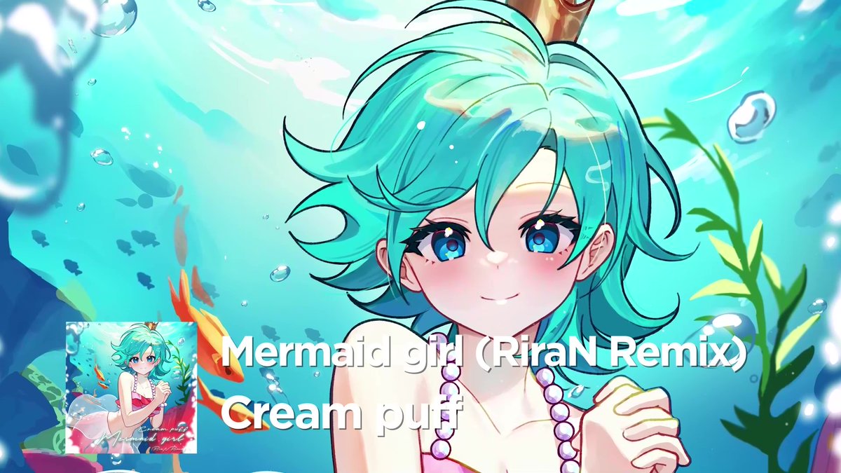 🧜‍♀️🔥 𝙉𝙚𝙬 𝙍𝙚𝙢𝙞𝙭 🔥🧜‍♀️ Cream puff - Mermaid girl (RiraN Remix) *This remix is unofficial!* Full Music (YouTube) : I'm a huge fan of Ryu☆ since I was a little kid. I tried remixing one of my favorite songs by Ryu☆ Ryu☆ 💖🙏