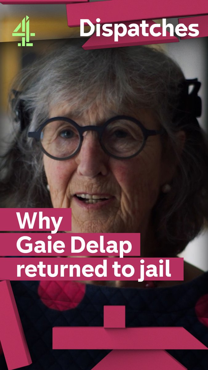 Gaie Delap, a retired teacher from Bristol, was sentenced to 20 months in prison for her part in a Just Stop Oil protest. She was released to complete the sentence at home, but was then recalled when they couldn't find a tag to fit her.