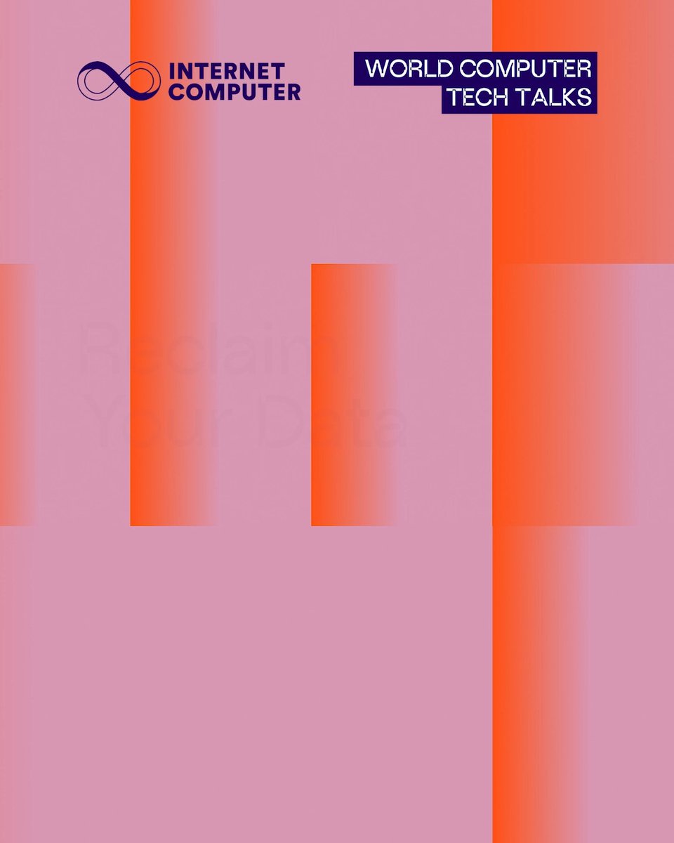 Your data is being harvested for ads and AI training while you click 'I agree' on EULAs. The alternative? ICP puts data sovereignty in YOUR hands without the headache of running infrastructure. Store code and data while maintaining control. Take back ownership. Watch the full video: