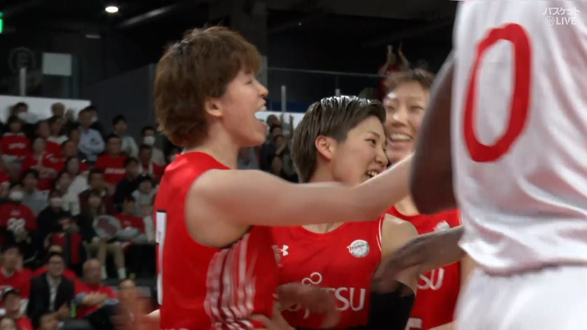 京王電鉄 presents #Wリーグプレーオフ ファイナル プレーオフから復帰の #林咲希 気持ちが入ったバスケットカウント！ 富士通 🆚 デンソー GAME5📡 W LEAGUE（Wリーグ） 富士通レッドウェーブ #コート暮らしのスナイパー