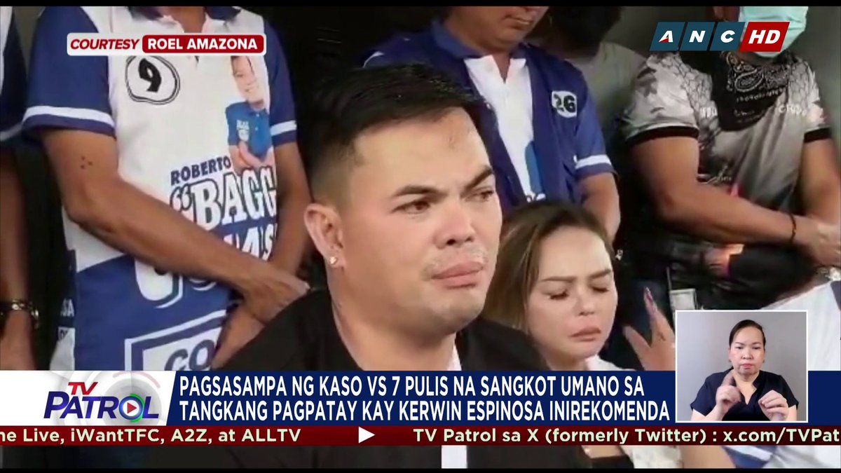 Inirekomenda ng Albuera police sa Leyte Provincial Prosecutor's Office ang pagsasampa ng kaso laban sa 7 pulis-Ormoc kaugnay ng pagkakasangkot sa pamamaril kay mayoral candidate Kerwin Espinosa.