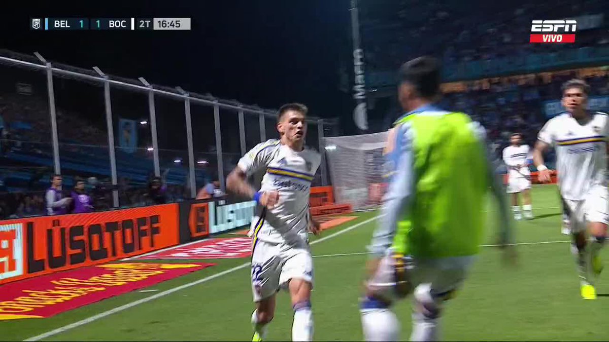 🎩POCO se habló de esta TREMENDA ASISTENCIA de EDINSON CAVANI para el gol de KEVIN ZENON apenas había empatado Belgrano. ▶️¿Se le pide goles? Sí. Pero su injerencia en los goles de #Boca es INCUESTIONABLE. ❓¿Qué piensan del partido de Edi en Córdoba?