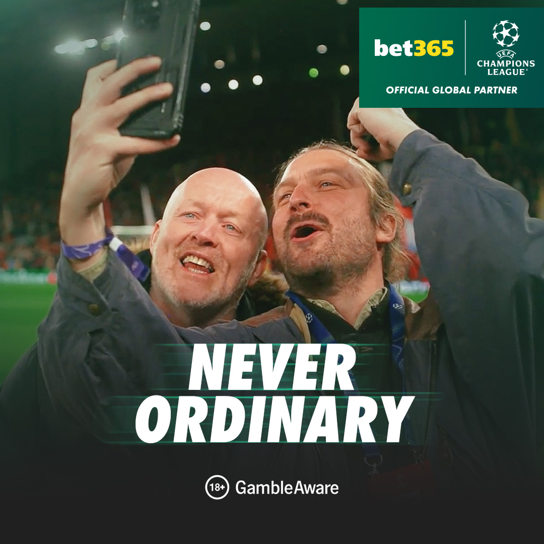 The UEFA Champions League is #NeverOrdinary with bet365. In Episode 3, the stakes are raised as @_samobaseki &amp; @daniyalkhanup head to Liverpool &amp; Madrid in search of incredible stories and free ticket-deserving fans.