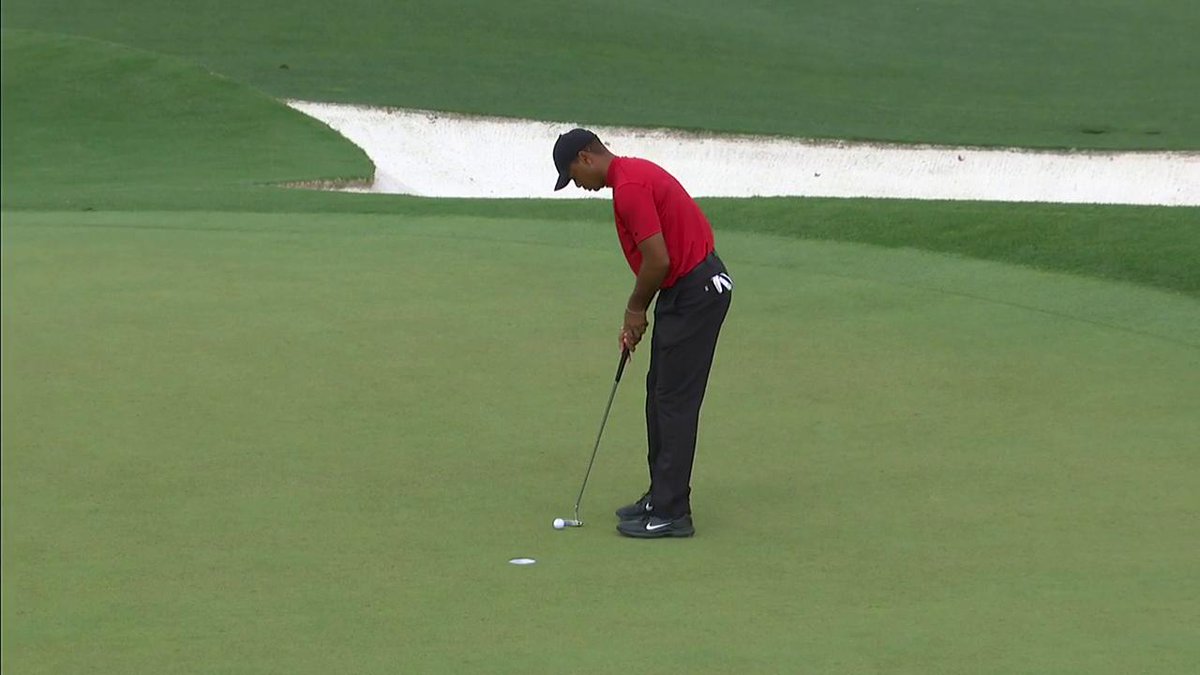 "The return to glory." 🐐 6 years ago today, Tiger Woods won The Masters, breaking a 10+ year drought without a major win 😤