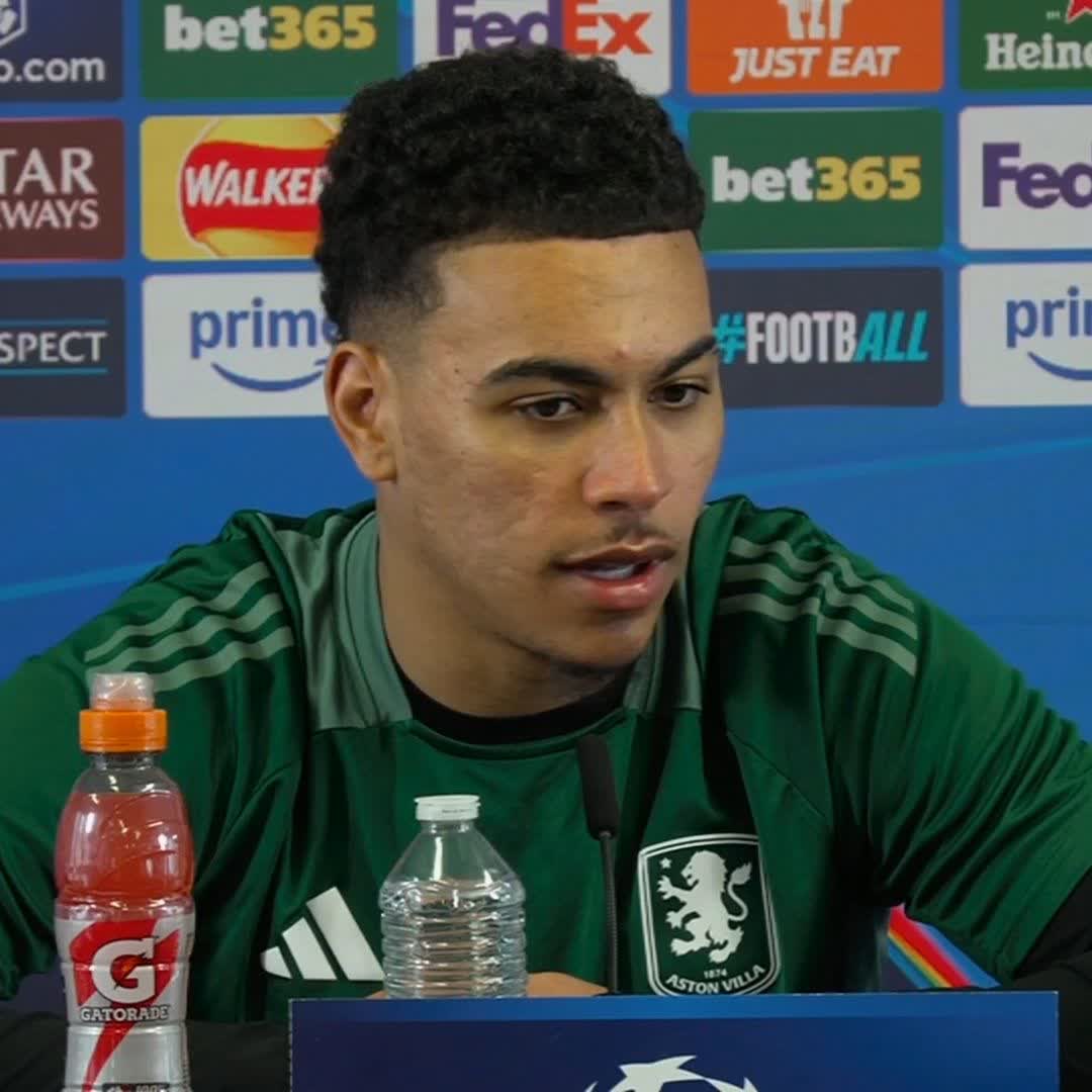 "There's massive belief" ๐ช Morgan Rogers is excited ahead of Aston Villa's quarter-final second leg against PSG โจ