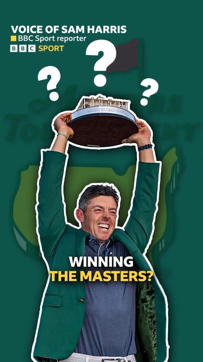 It’s not just the iconic green jacket that Rory McIlroy gets for winning #TheMasters 😍