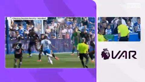 "This is going to split people" Former Premier League referee Dermot Gallagher takes a closer look at the two penalties that Brighton were awarded during their 2-2 draw with Leicester ๐