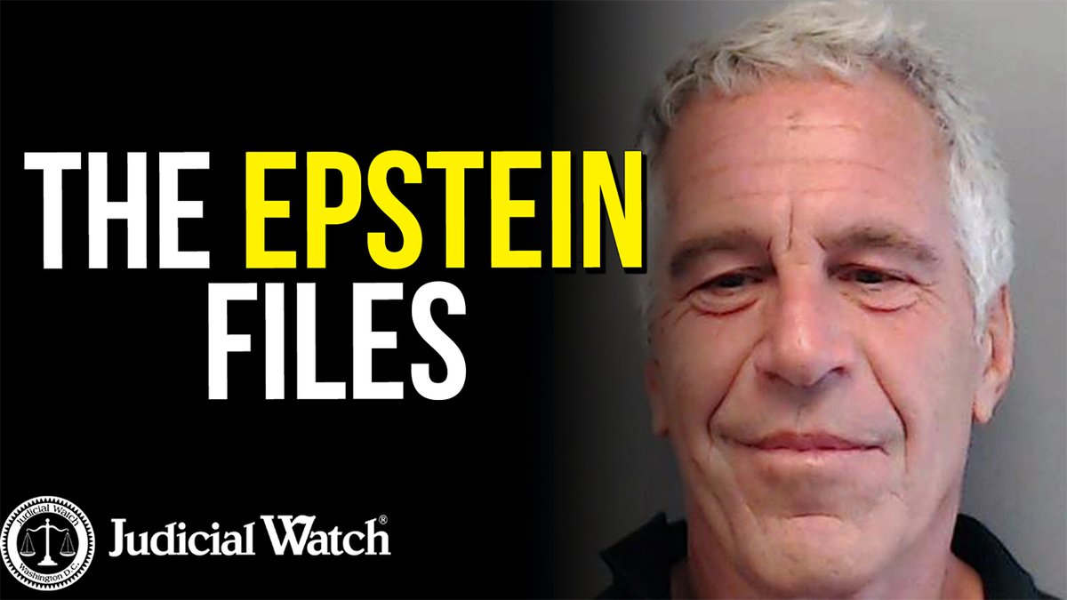 BREAKING: @JudiciaWatch SUES Attorney General Pamela Bondi DOJ and FBI Director Kash Patel FBI For Epstein Records!