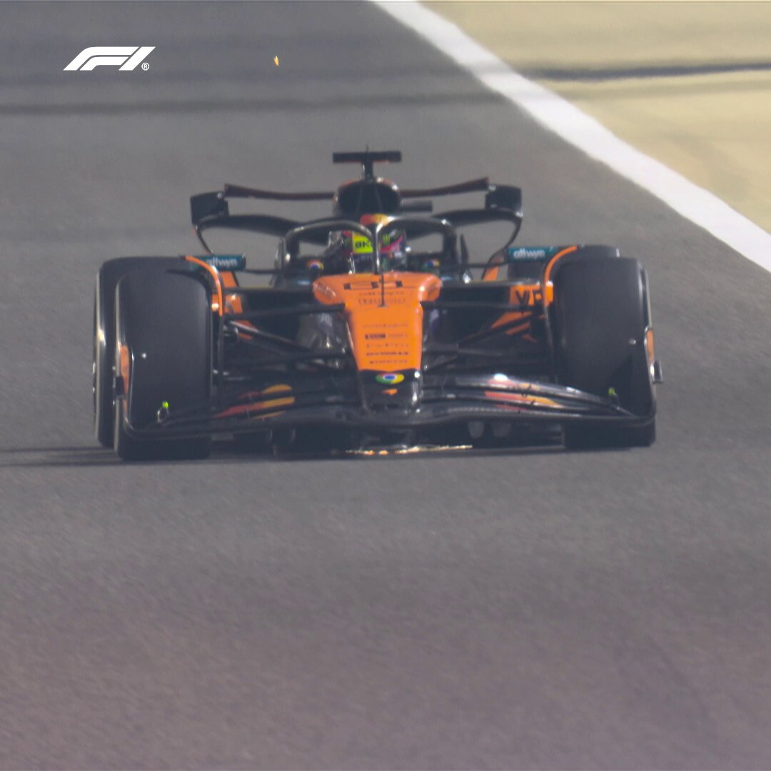 Speed and sparks in Sakhir ✨ #McLaren