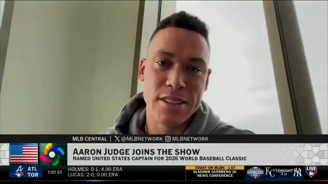 "I wanted to be there... I was looking forward to this opportunity again." Aaron Judge announces he will be playing for Team USA in the 2026 World Baseball Classic 🇺🇸
