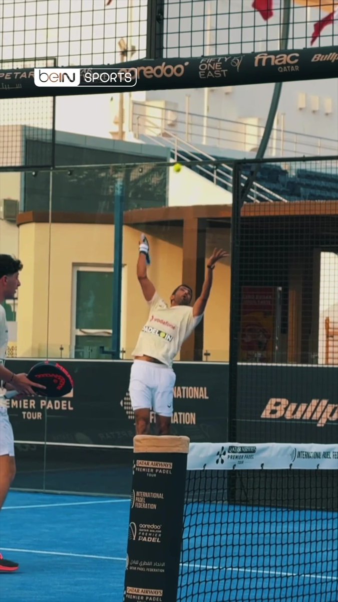 لقطة رائعة من محمد سعدون الكواري في بطولة أريدُ قطر الكبرى للبادل 🎾💫 Premier Padel محمد سعدون الكواري #بادل #PremierPadel