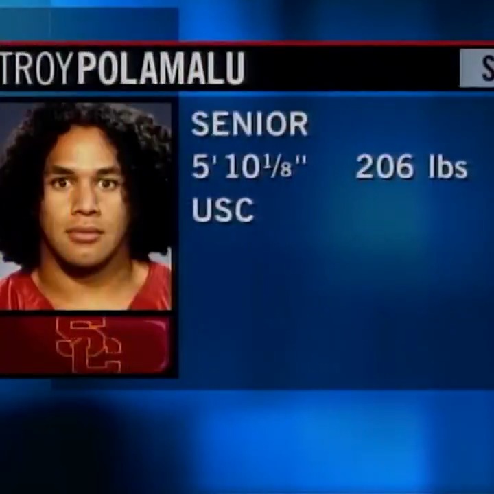Drafted a 🐐 Troy Polamalu 📺: 2025 #NFLDraft – April 24-26 on NFLN/ESPN/ABC