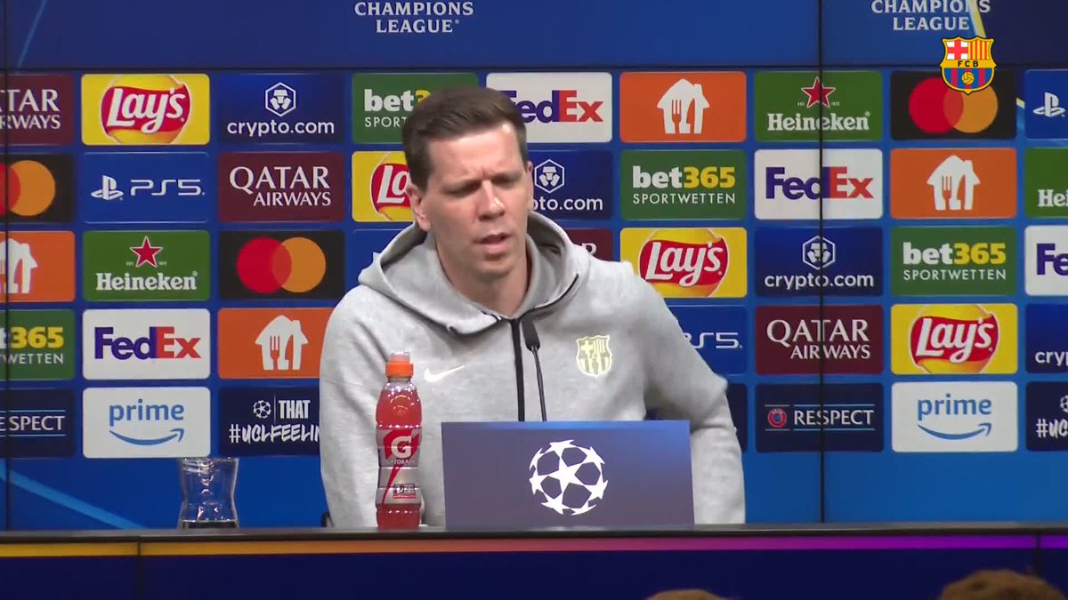 🎙️ WOJCIECH SZCZĘSNY: “We have only big games from now until the end of the season and I want to focus on playing the best football that I can.” #BVBBarça UEFA Champions League