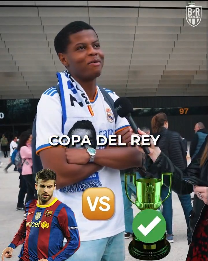 Real Madrid fans have a complicated relationship with the Copa del Rey 😅