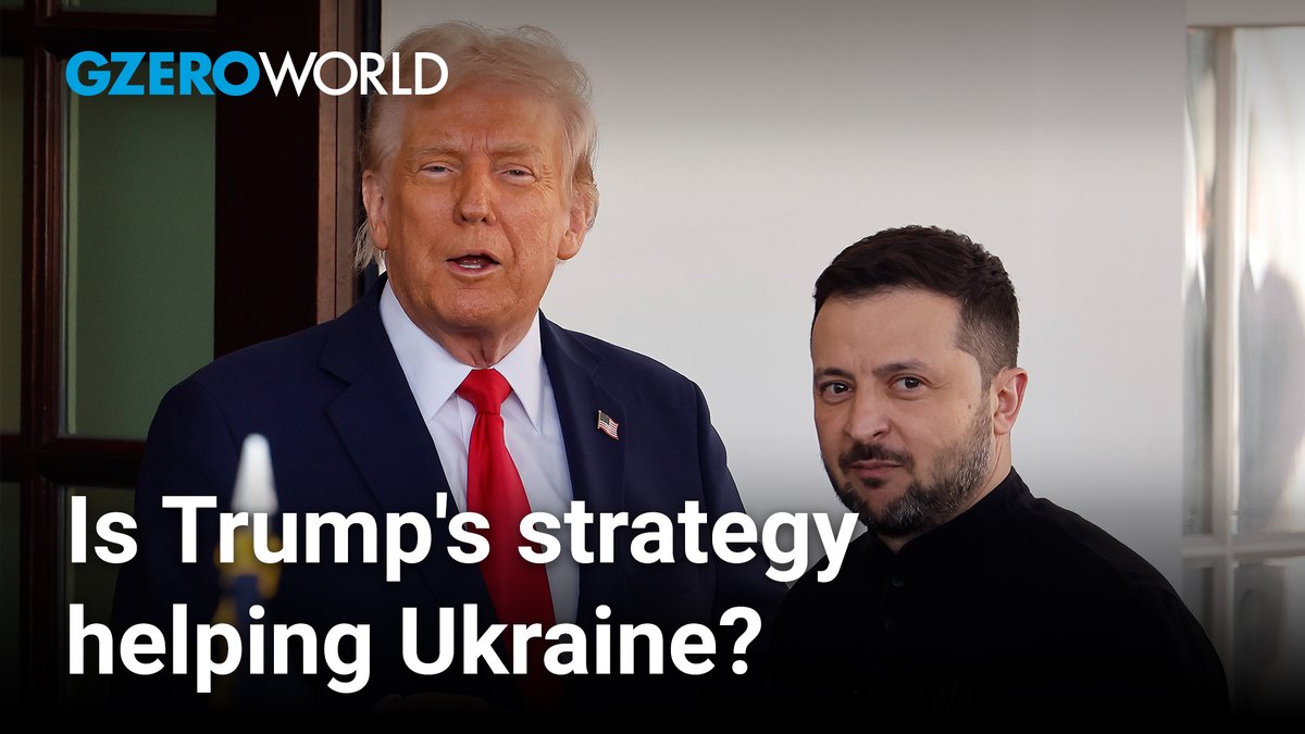 trump needs to change his approach if he wants a ceasefire out of putin, @dmytrokuleba tells me more stick, less carrot (as he's already doing with ukraine) GZERO Media