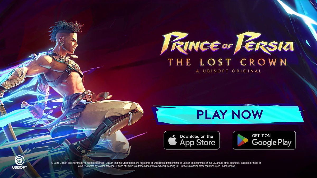 Time to put Sargon in your pocket. 😎 The mobile port of Prince of Persia: The Lost Crown is out today on Apple and Android devices!