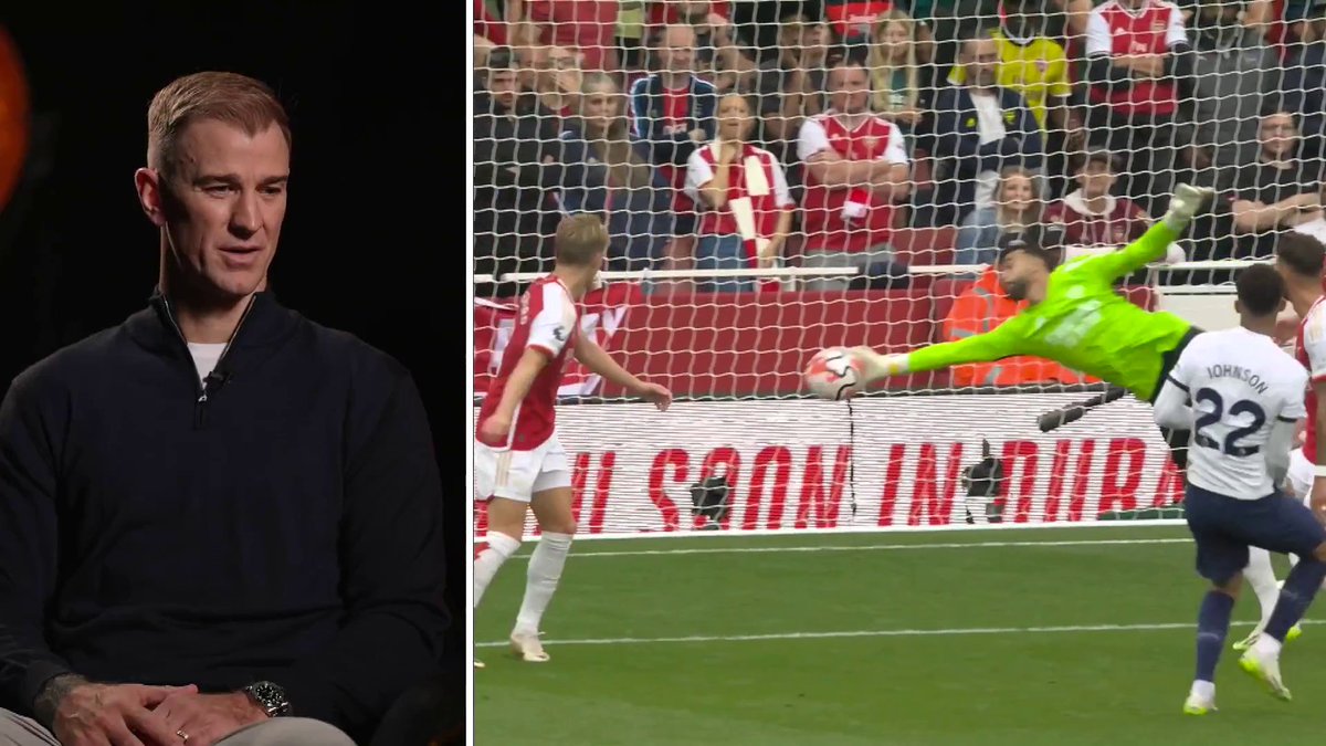 Happy #InternationalGoalkeeperDay 🧤⛔️ 🗣️ Here is Joe Hart reacting to some incredible Premier League saves from down the years... 🤩