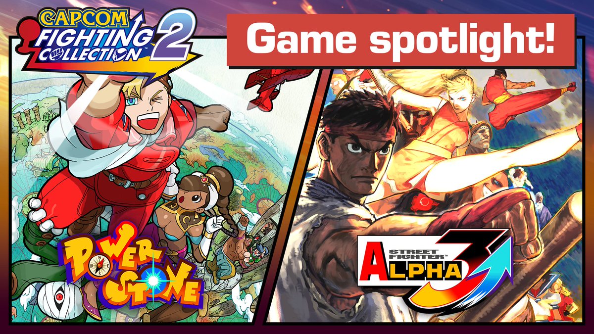 Unlock your full potential with legendary treasure in Power Stone, or go for broke and prove yourself in Street Fighter Alpha 3 Upper! Play both titles and more in Capcom Fighting Collection 2, launching May 16, 2025! Pre-order today! 👊
