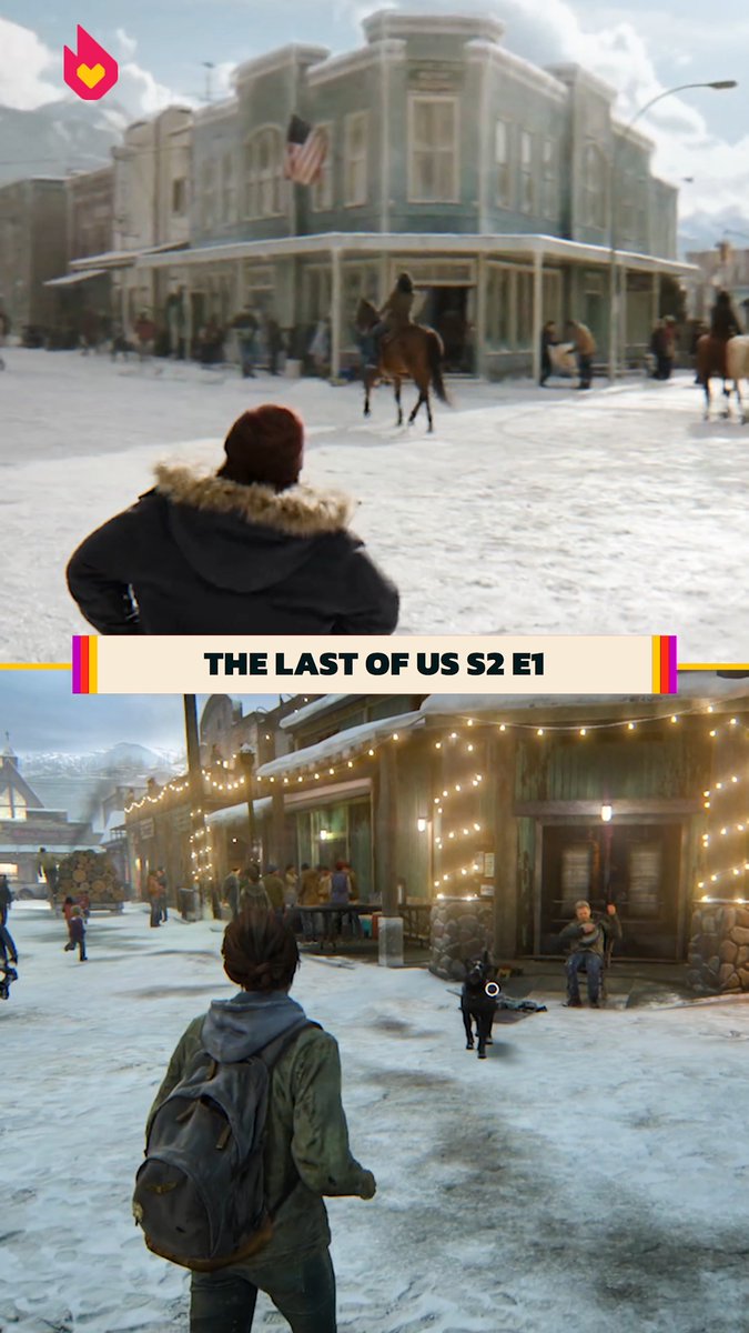 From the game to the screen, take a look at the S2 premiere of #TheLastOfUs ❄️