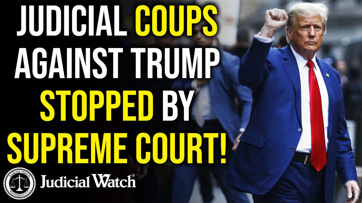 JUDICIAL COUP: Supreme court finally steps up to stop anti-Trump attacks by rogue judges.