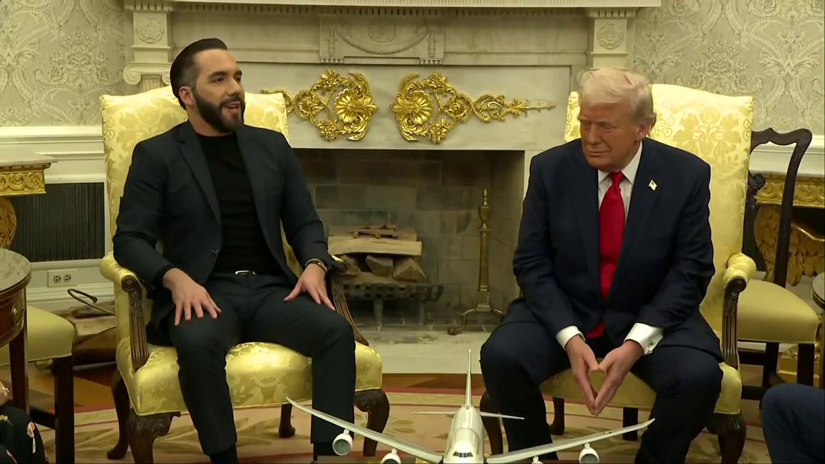 WATCH: Nayib Bukele: "How can I return him to the United States? That is. It's like I smuggle him into the United States. Of course I'm not going to do it. It's like — I mean, the the question was preposterous."