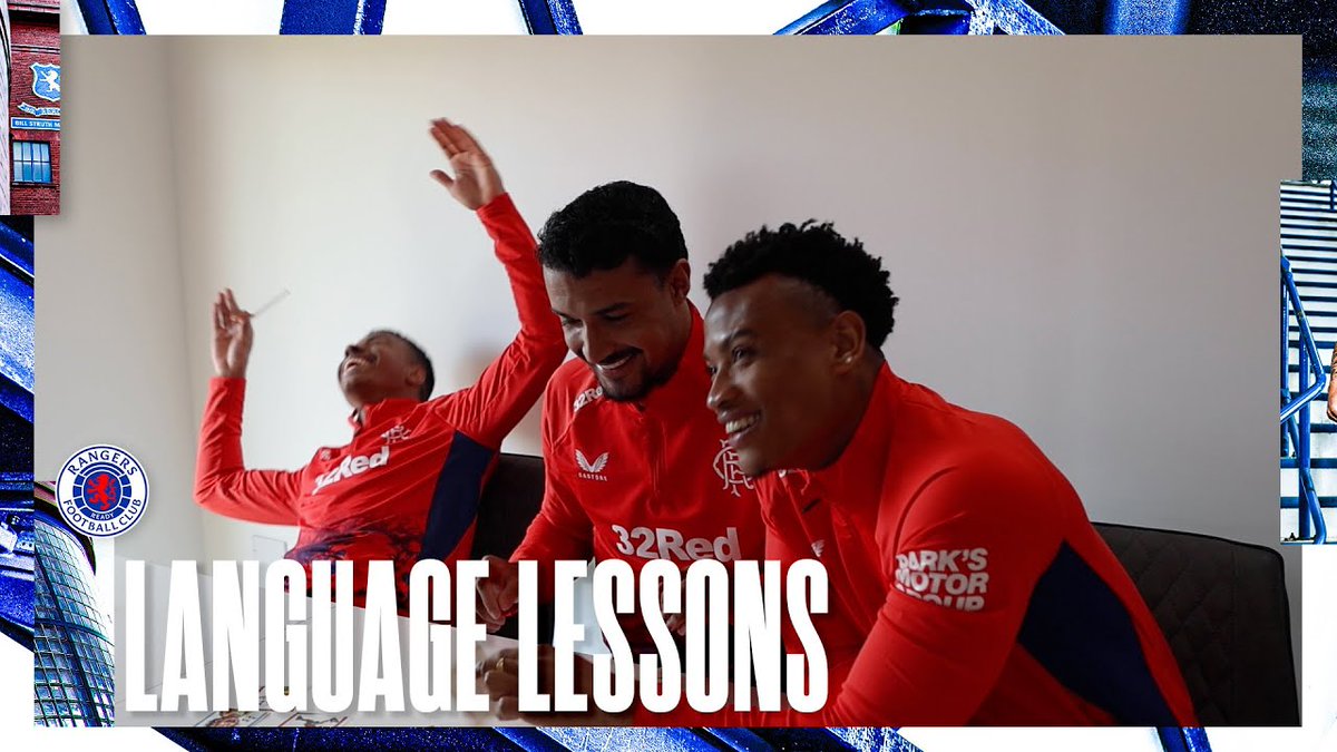 🗣️ Language lessons with Hamza Igamane, Jefté &amp; Óscar Cortés. Click below to watch the full video on our YouTube channel ⤵️