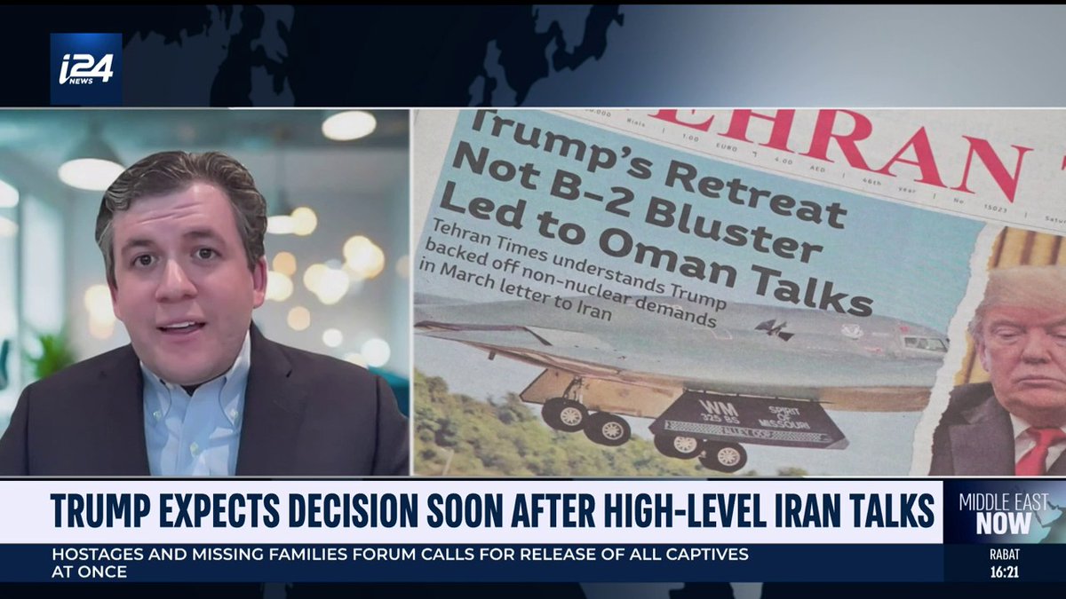 Trump voices optimism, but warns Iran against 'tapping the US along' as nuclear talks move forward 'With the Iranians, there are two speeds: slow and slower,' says Jason Brodsky – 'The diplomatic process is the shield from maximum pressure'