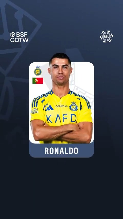 هدف لاعب نادي النصر السعودي رونالدو 🇵🇹 الفائز بـ #هدف_الأسبوع_BSF للجولة 27 والجائزة المقدمة من BSF 🏆 #دوري_روشن_السعودي | #للجماهير