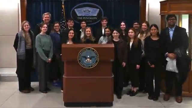 Last week, Georgetown SFS students met with DOD personnel to discuss the changing landscape of global security and the vital role public service plays in building a safer, more stable world. #BeyondTheBattlefield