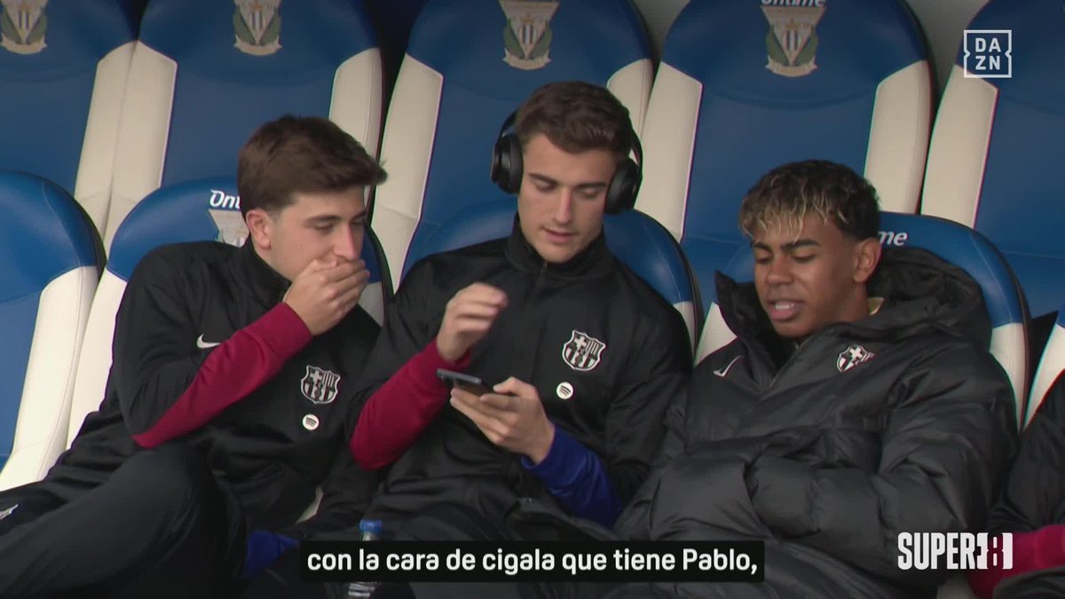 🗣️ “El padre de Pablo Torre podría ser policía perfectamente, con la cara de cigala que tiene Pablo” El vacile de Lamine Yamal 🤣 #Super8