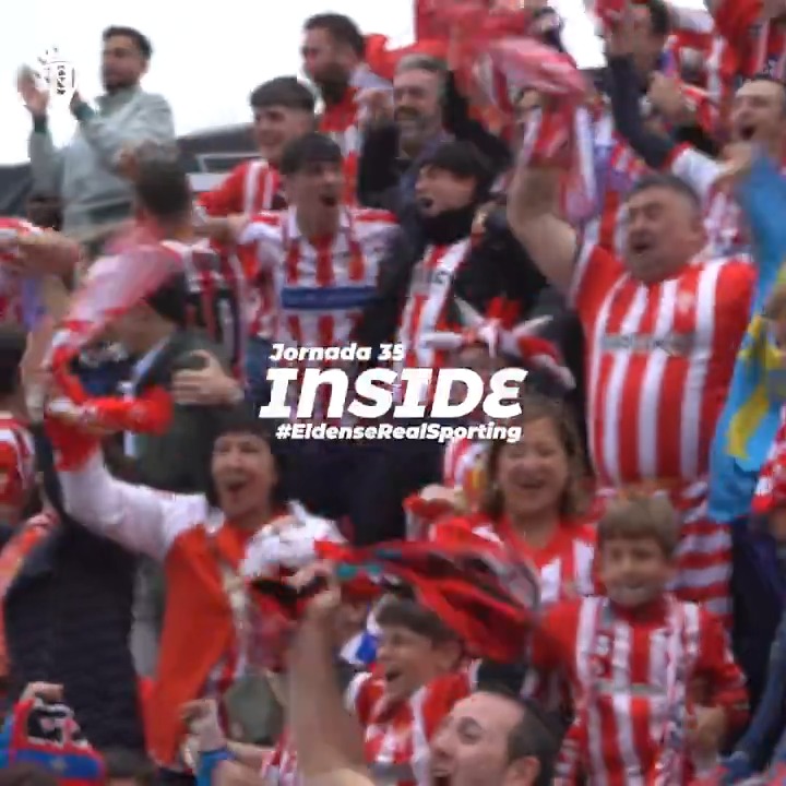 👁 INSIDE RSG. Jornada 3️⃣5⃣. Nuestro viaje a Elda. Ganamos y seguimos 🔴⚪. #RealSporting