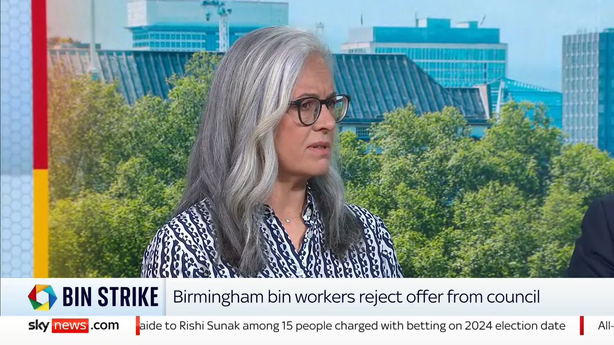 'I think what needs to be restructured isn't just the rubbish collection but Birmingham Council itself.' Former Labour minister Caroline Flint and The Times columnist Fraser Nelson discuss the ongoing bin strike in Birmingham. 📺 Sky 501, Virgin 602
