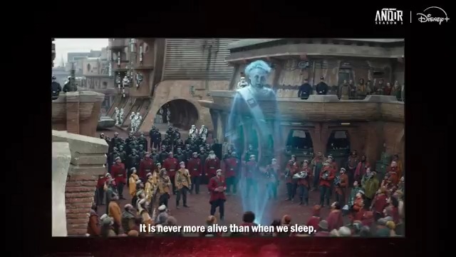 Tony Gilroy talks about the parallels of the cast and crew coming together in the culmination of the Ferrix episode. In anticipation of Season 2 of Andor, revisit Season 1 streaming on Disney+.