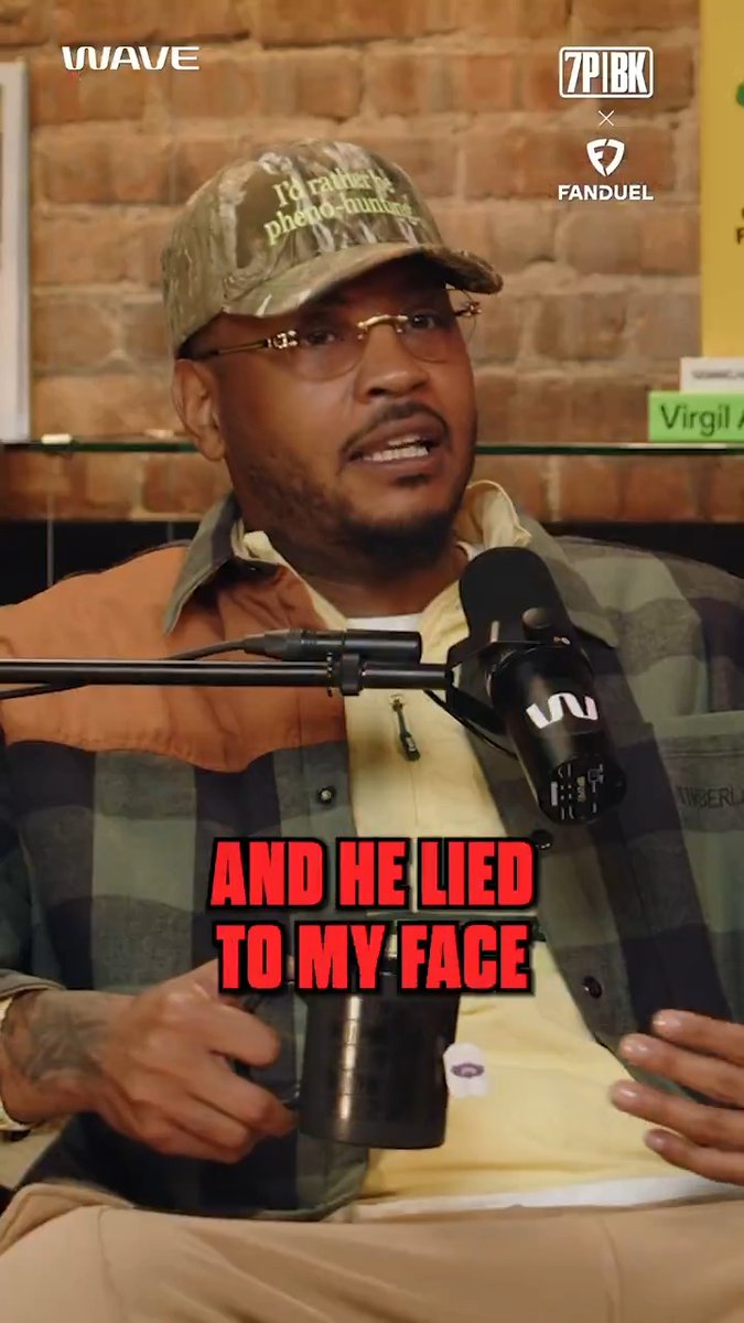 Melo had to check a reporter before for lying to his face😬 "You lied to my face, and I'll never answer another question from you as long as I'm a New York Knick."