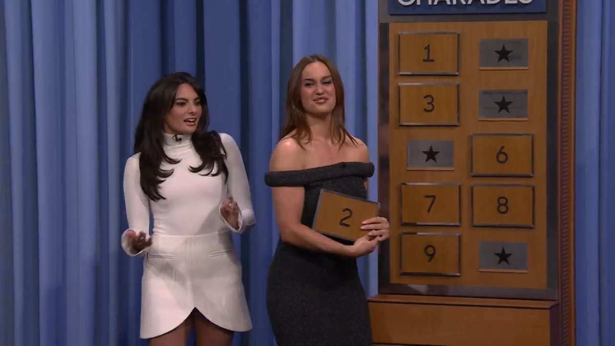 Jon Hamm &amp; Jimmy face off against Patrick Schwarzenegger, Hannah Berner (Hannah Berner) &amp; Paige DeSorbo in Charades! #FallonTonight