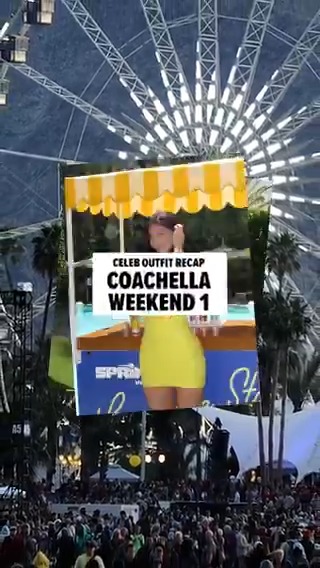 #Coachella Weekend 1 was a BLAST ๐ฅ Here's a roundup of some of the HOTTEST celeb looks ๐คฉ