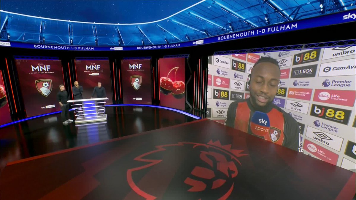 "You were cooking!" 🥣 "You know me I have to cook!" 🤷♂️ Thierry Henry asks Antoine Semenyo about his goal... 😅
