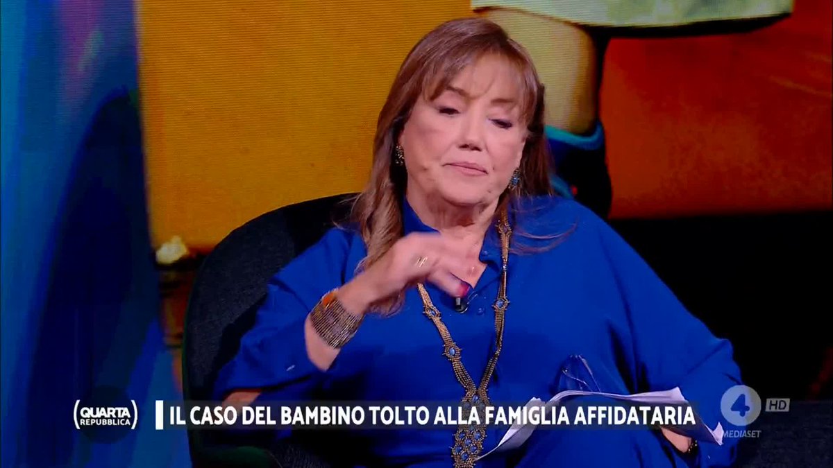 "Si può mandare un giudice onorario a parlare con un bambino di 4 anni? Ma è normale?" #Matone #quartarepubblica
