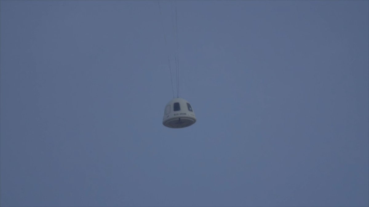 A smooth landing in West Texas. Book your flight on New Shepard:
