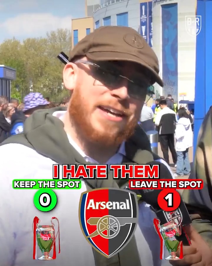 Would Chelsea fans give up a spot in the UCL next season if it meant Arsenal don't win it this season? 😬 (w/ Miles 🫰🏾🇬🇭)