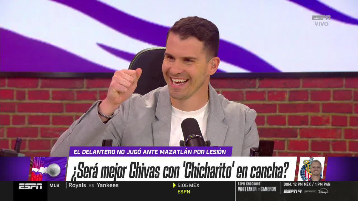 🗣️ "Si en Chivas no valoran al Chicharito, yo le diría que se vaya" Ojito al mensaje de Sergio Dipp a Javier Hernández sobre su futuro 😱