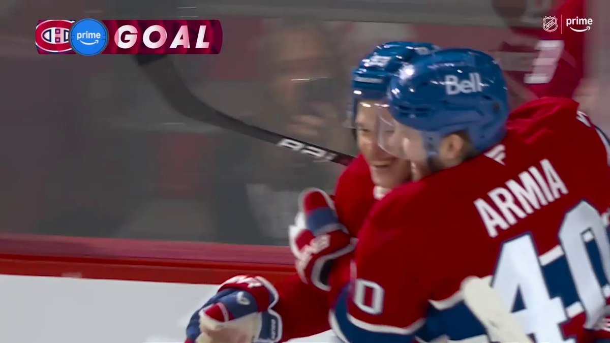 IVAN DEMIDOV'S FIRST NHL GOAL!! 😱 THIS KID IS SPECIAL!! 📺: Sports on Prime Canada ➡️