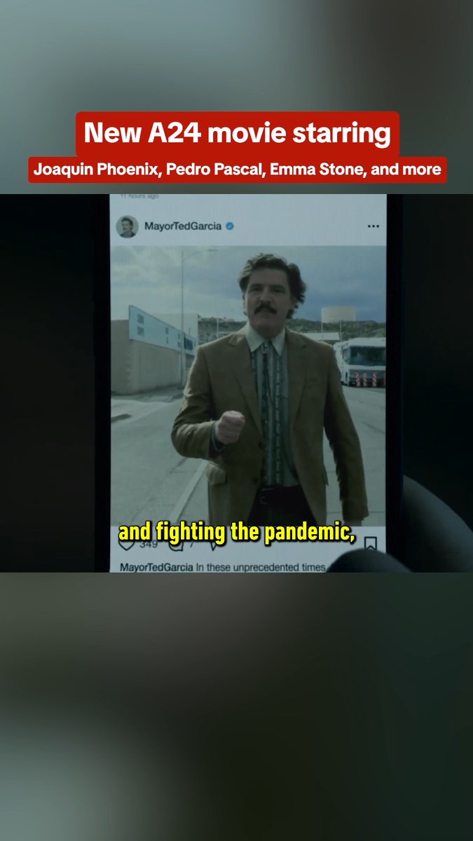 Joaquin Phoenix doomscrolls in Ari Aster's new movie #Eddington, which takes place during the COVID-19 pandemic.