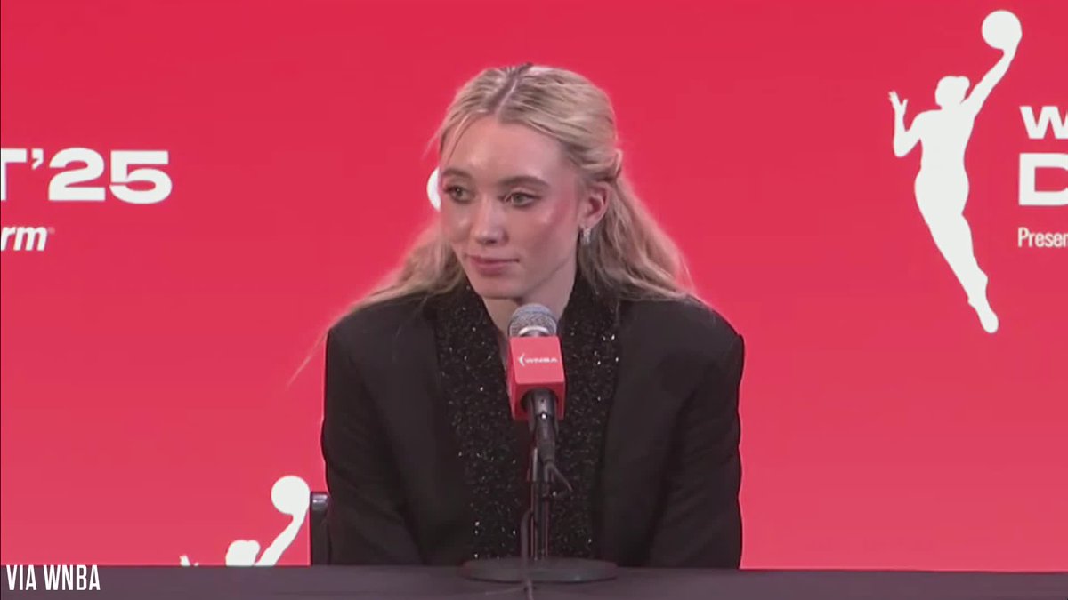 "It's been a very blessed week, regardless of the outcomes or circumstances. I'm blessed and highly favored." Paige Bueckers talks about the whirlwind of the past eight days, from winning a national title to being the WNBA's No. 1 pick: