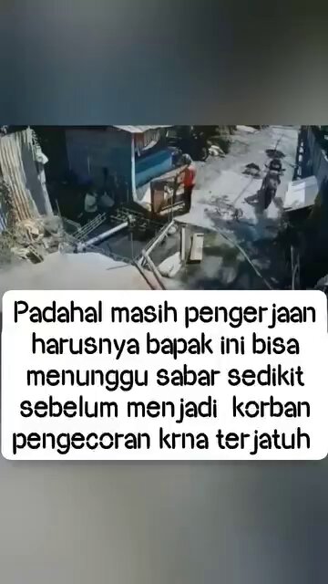 Disuruh sabar pak, bukan disuruh jadi tumbal proyek 😭