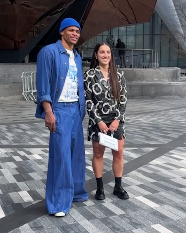 Georgia Amoore and Russell Westbrook are the fashion collab we didn't know we needed 😮‍💨 ESPN Australia & NZ | Kentucky Women’s Basketball
