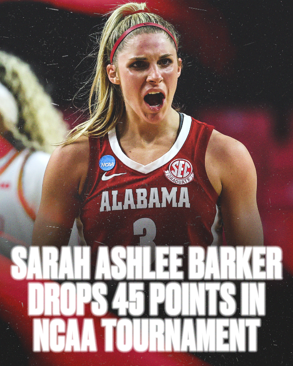 SARAH ASHLEE BUCKETS IS HEADED TO LA ✨ She dropped 45 points in this year's tourney, the most ever scored by an SEC player in an NCAA tournament game 🔥