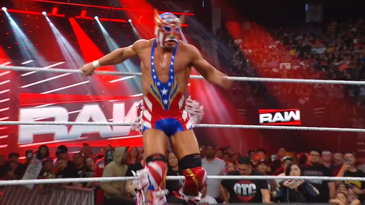 EL GRANDE AMERICANO makes a huge statement just days ahead of his very first #WrestleMania!