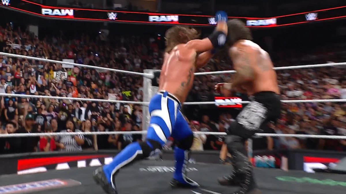 DOWN GOES STYLES! DOWN GOES STYLES! DOWN GOES STYLES! #WWERaw