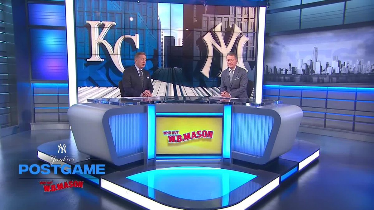 Postgame coverage has started! Bob Lorenz & JackCurryYES are recapping the Yankees' Monday night win over the Royals. Watch on YES & The Gotham Sports App: #YANKSonYES